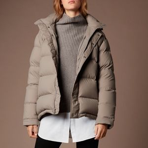 Aritzia TNA The Super Puff - Modern Taupe